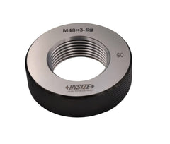 INSIZE MEASURING EQUIPMENT Insize Metric Fine Thread Ring Gauge GO M48 x 3.0 Class 6g Series 4129-48V