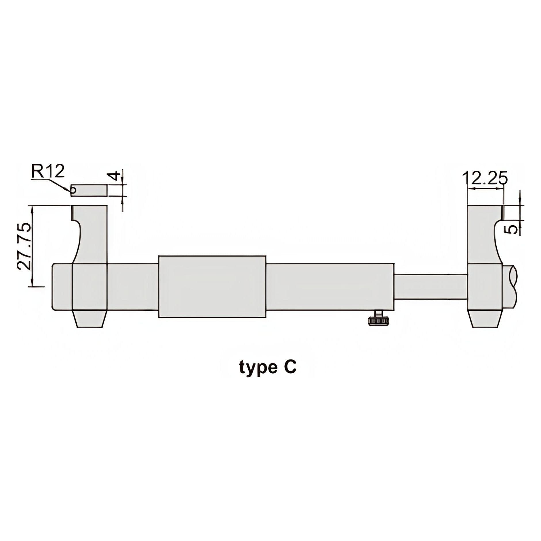 INSIZE Measuring Equipment Insize Metric Inside Micrometer 75-100mm Range Series 3220-100