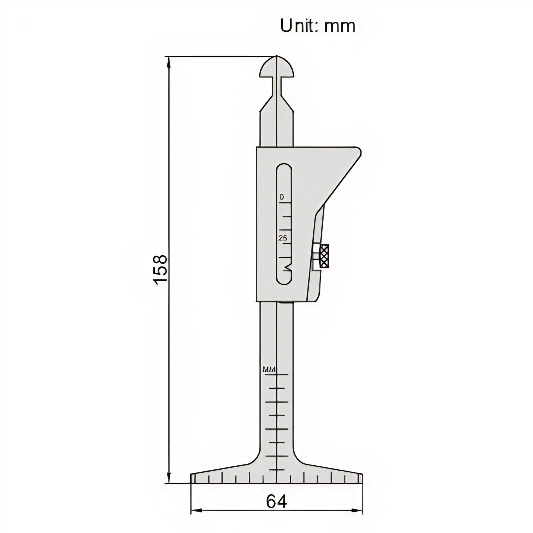 INSIZE Measuring Equipment Insize Metric Pipe Welding Gauge Series 4839-1