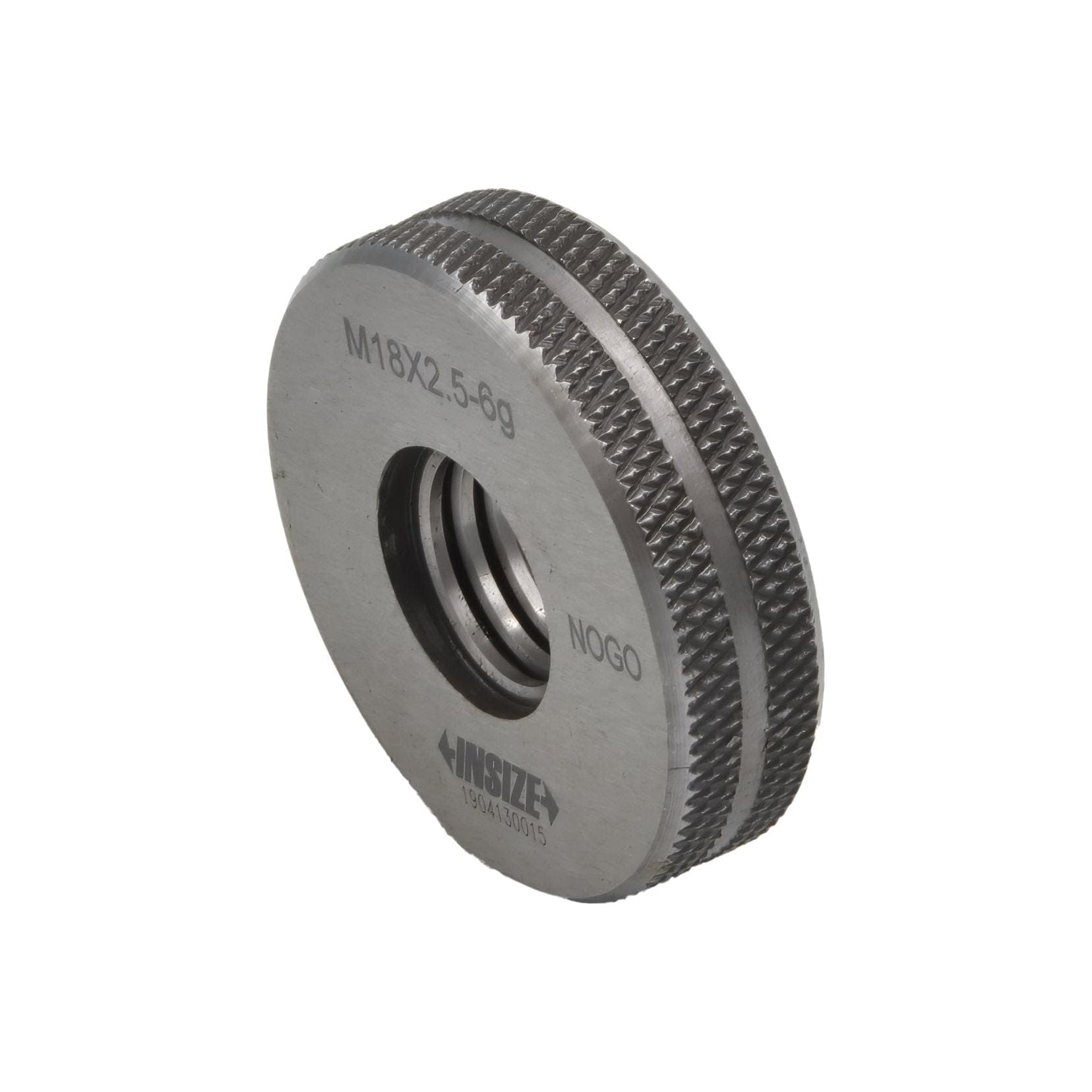 INSIZE Measuring Equipment Insize NOGO Thread Ring Gauge M18X2.5 Series 4120-18N