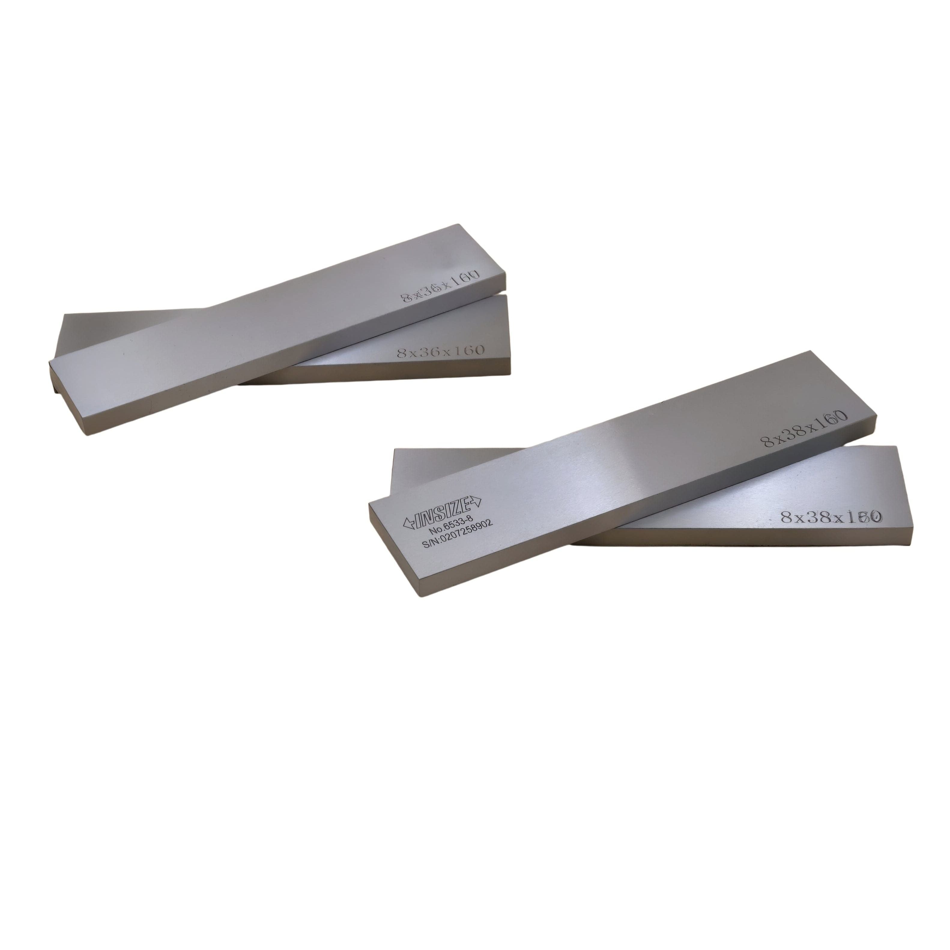 INSIZE MEASURING EQUIPMENT Insize Parallel Set 6533-8 – 160mm Length x 8mm Thickness x 8 Pairs