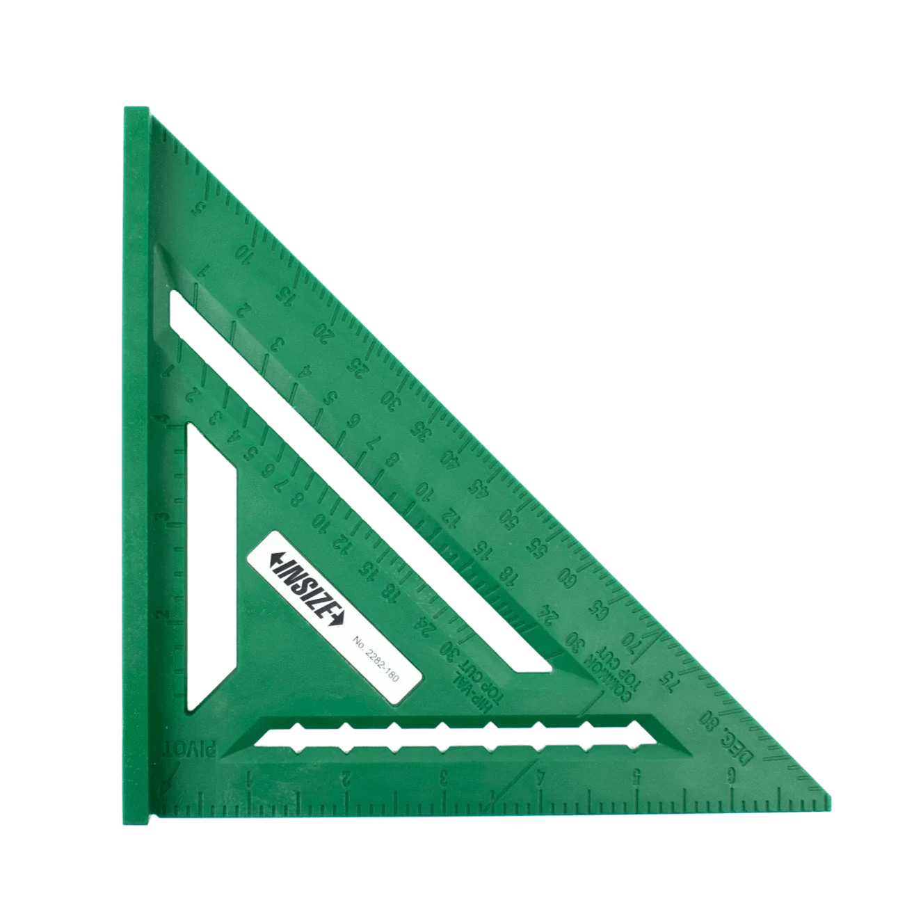 INSIZE MEASURING EQUIPMENT Insize Plastic Angle Square 0-90° Range Series 2282-180