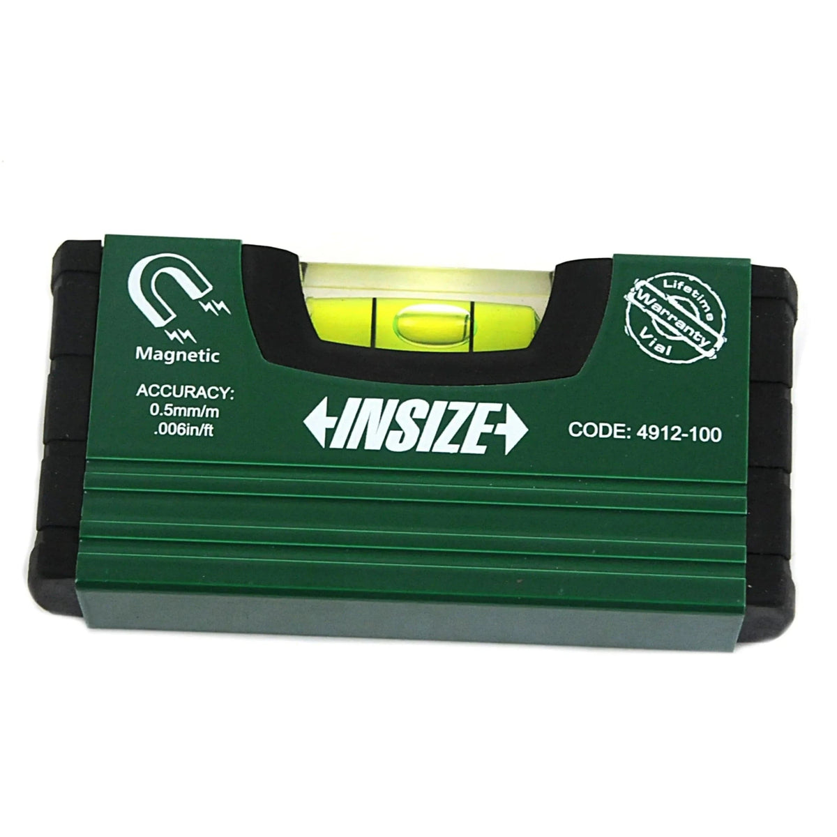 INSIZE MEASURING EQUIPMENT Insize Portable Level 100mm/ 4" Range Series 4912-100