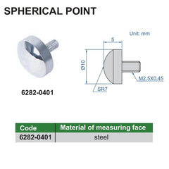 INSIZE Measuring Equipment Insize Spherical Point Range Series 6282-0401