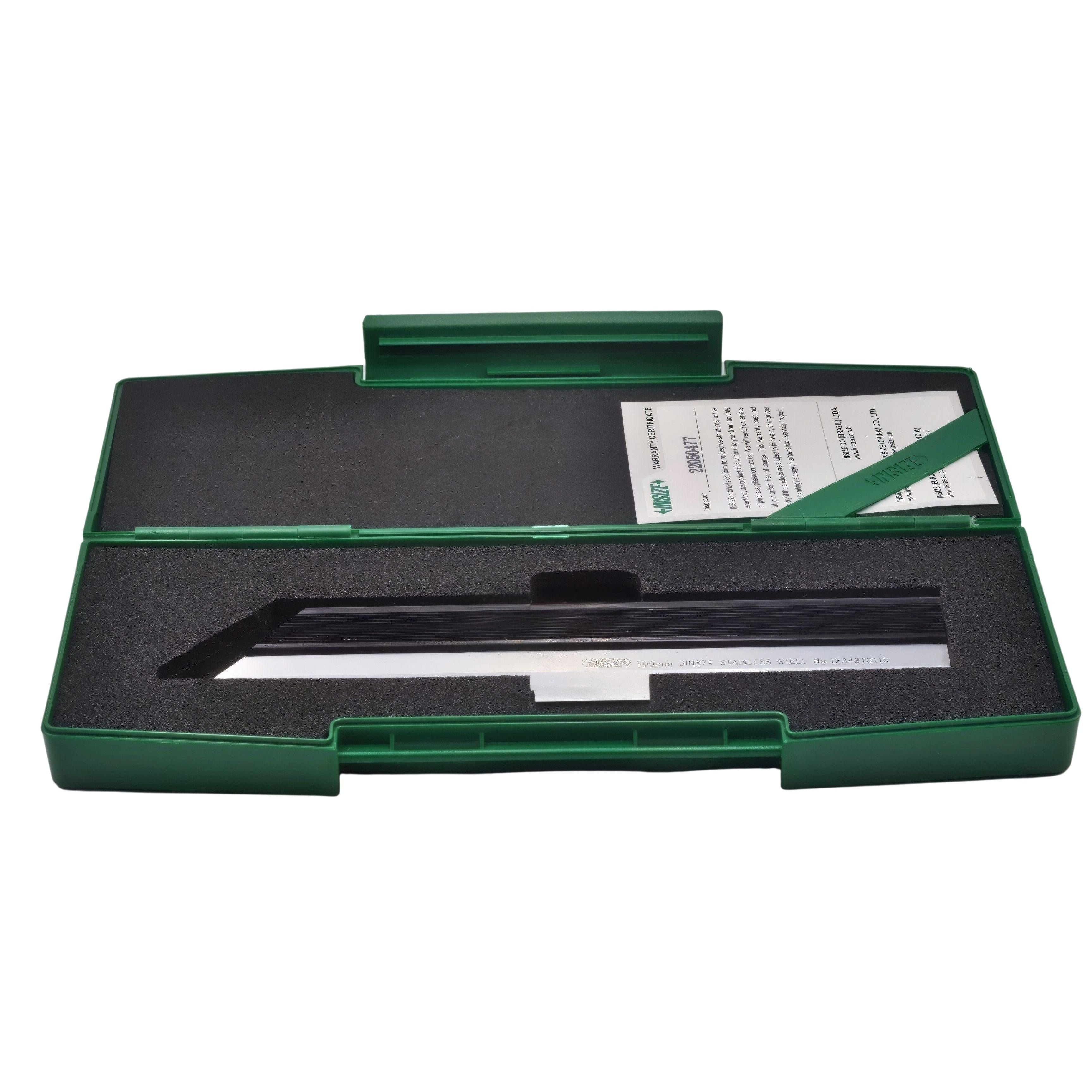 INSIZE MEASURING EQUIPMENT Insize Straight Edge 200mm Range Series 4700-200