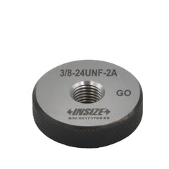 INSIZE Measuring Equipment Insize Thread GO Ring Gauge 3/8"-24 UNF Series 4121-3C2