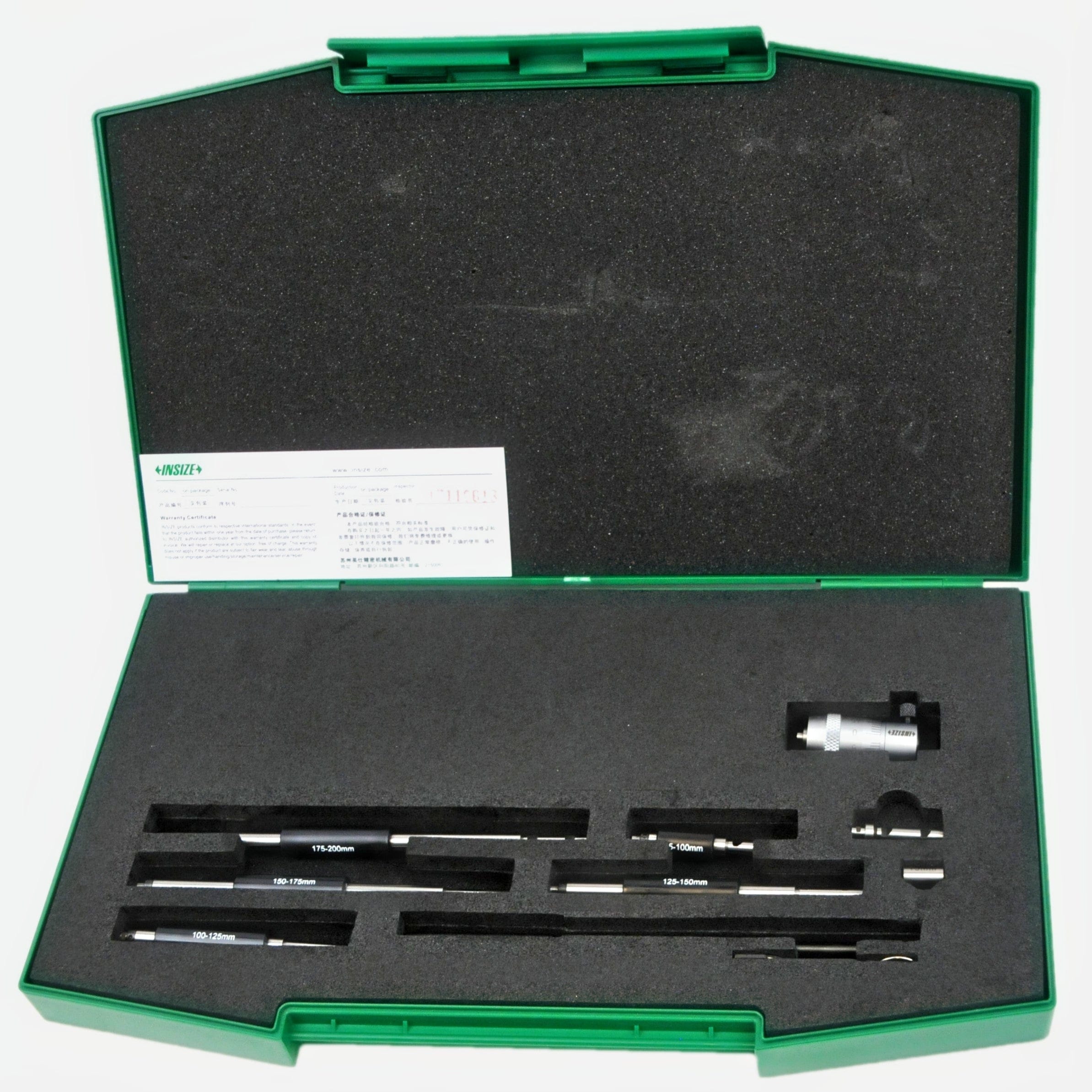 INSIZE Measuring Equipment Insize Tubular Inside Micrometer 50-200mm Range Series 3221-200