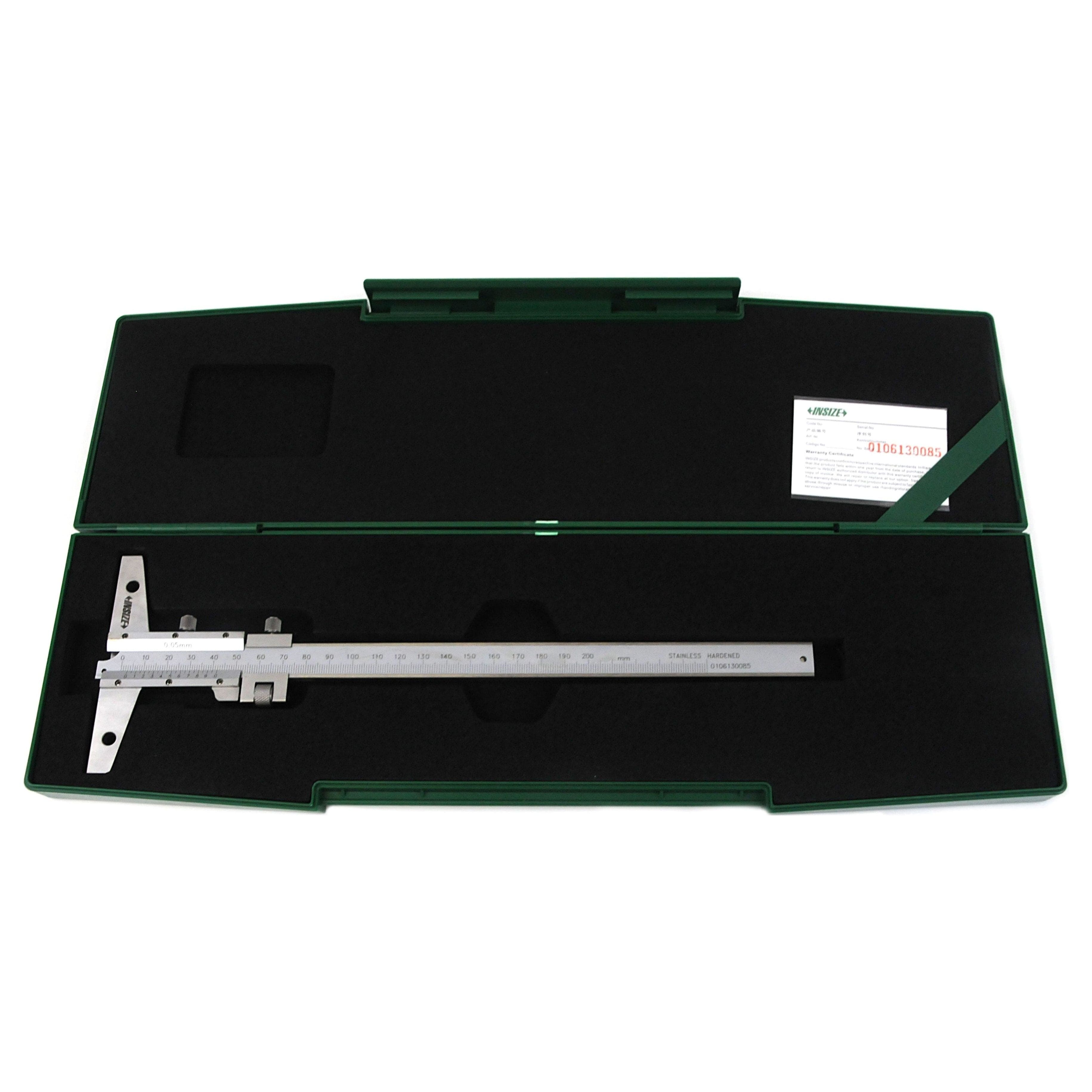 INSIZE Measuring Equipment Insize Vernier Depth Gauge 0-200mm Range Series 1249-200