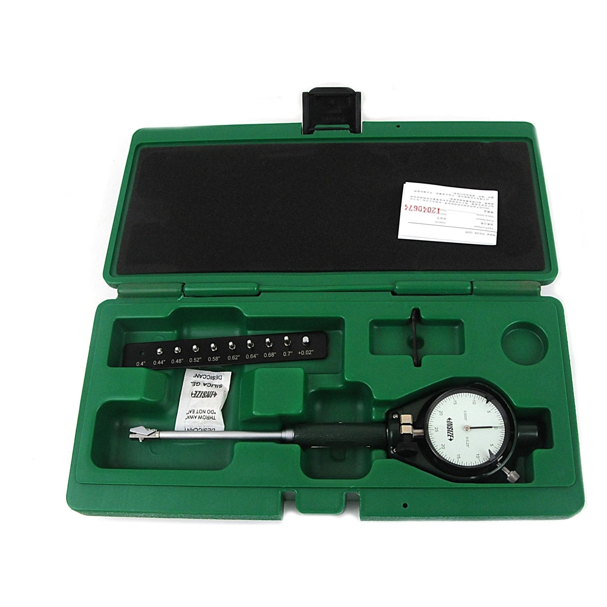 Insize Mechanical Bore Gauge 0.4"-0.7" Range Series 2323-07 - Twin Eagle Imports