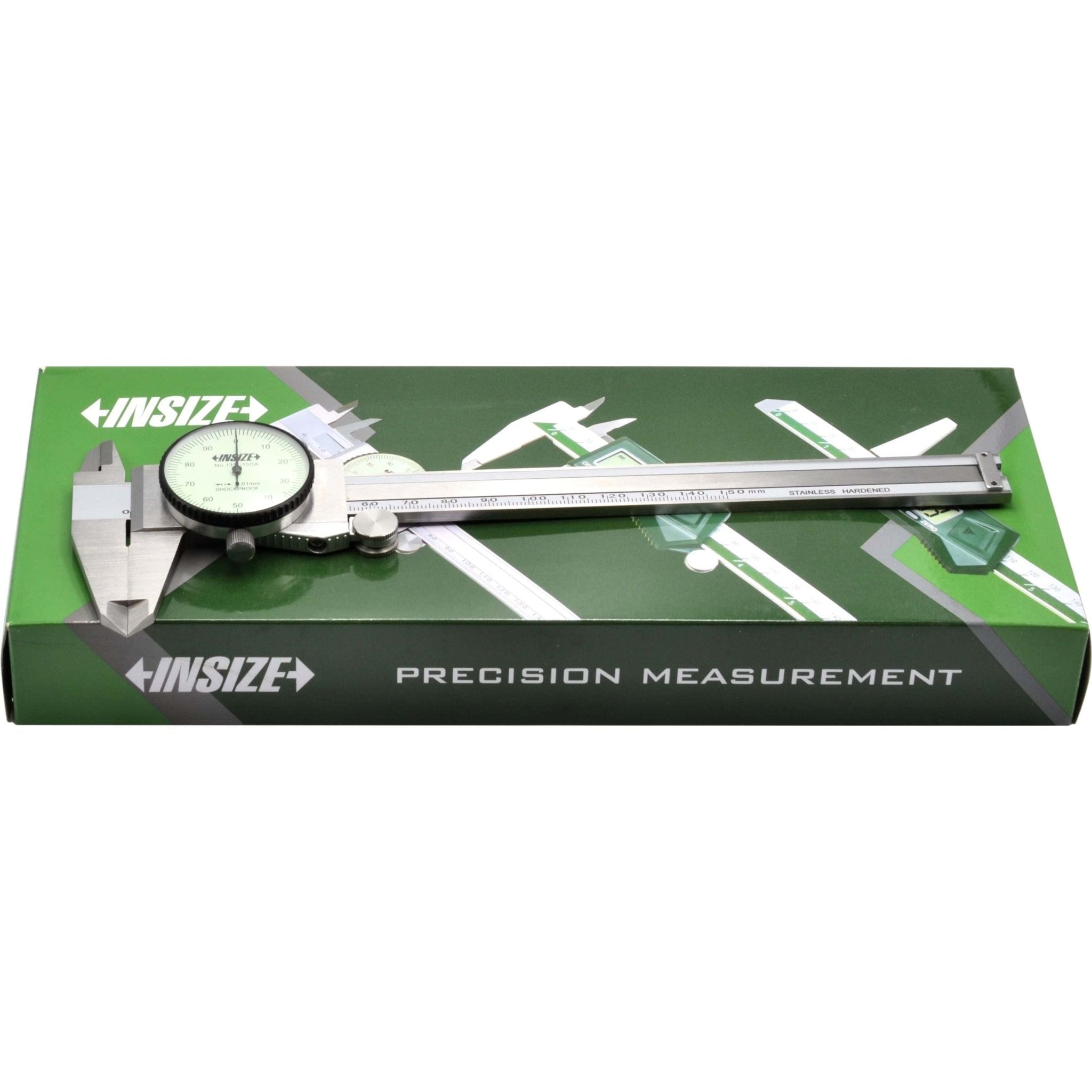 INSIZE Metric Dial Caliper 0-150mm Range Series 1311-150A - Twin Eagle Imports