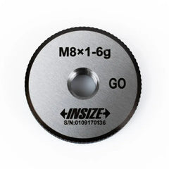 Insize Metric Fine Thread Ring Gage M8 × 1 mm Class 6g GO Ring Gage Series 4129-8P - Twin Eagle Imports