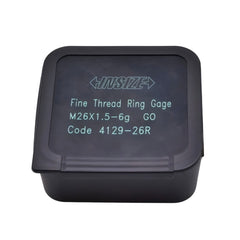 Insize Metric Fine Thread Ring Gauge GO M26 x 1.5 Class 6g Series 4129-26R - Twin Eagle Imports