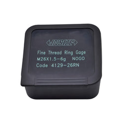 Insize Metric Fine Thread Ring Gauge NOGO M26 x 1.5 Class 6g Series 4129-26RN - Twin Eagle Imports