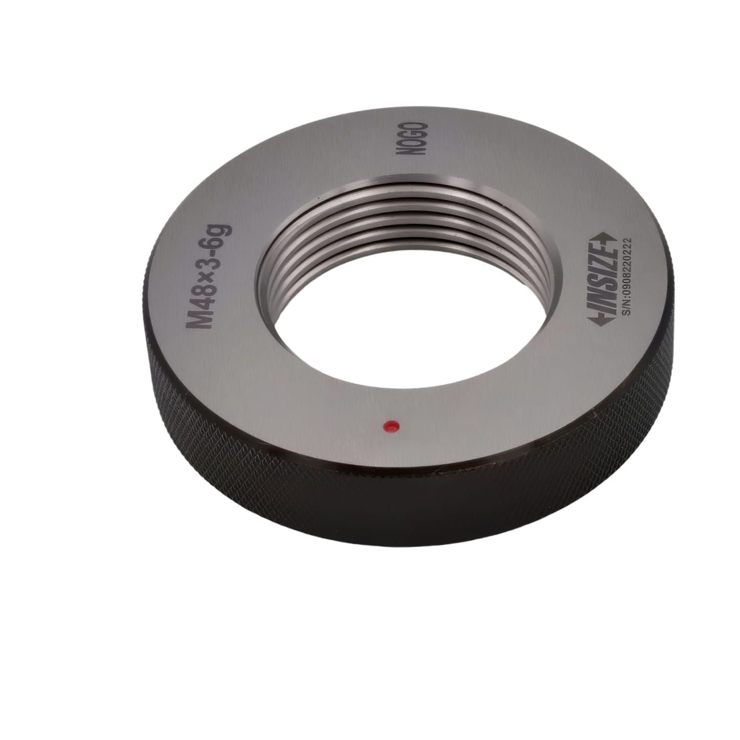 Insize Metric Fine Thread Ring Gauge NOGO M48 x 3 Class 6g Series 4129-48VN - Twin Eagle Imports