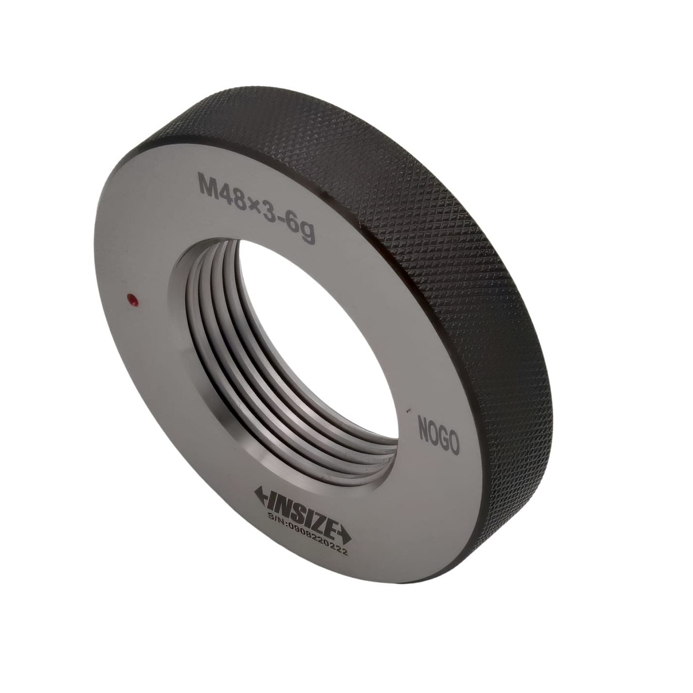 Insize Metric Fine Thread Ring Gauge NOGO M48 x 3 Class 6g Series 4129-48VN - Twin Eagle Imports