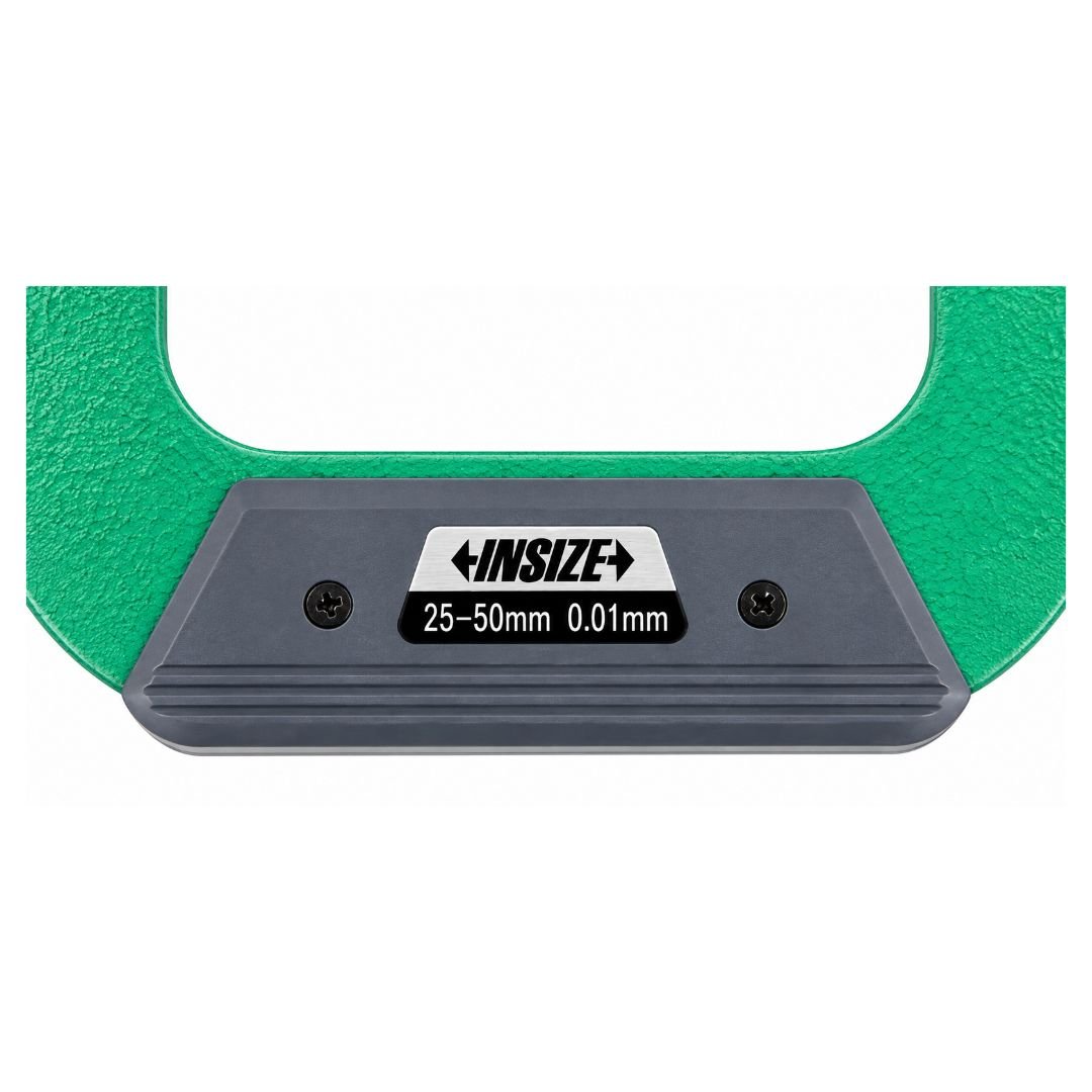 Insize Metric Outside Blade Micrometer 25-50mm Range Series 3232-50BA - Twin Eagle Imports