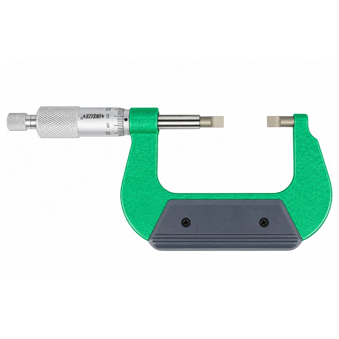 Insize Metric Outside Blade Micrometer 25-50mm Range Series 3232-50BA - Twin Eagle Imports
