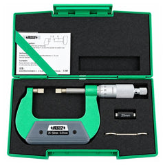 Insize Metric Outside Blade Micrometer 25-50mm Range Series 3232-50BA - Twin Eagle Imports