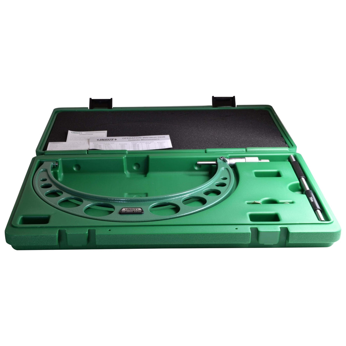 Insize Metric Outside Micrometer 225-250mm Range Series 3203-250A - Twin Eagle Imports