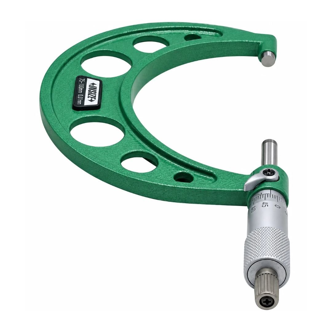 Insize Metric Outside Micrometer 75-100mm Range Series 3203-100A - Twin Eagle Imports