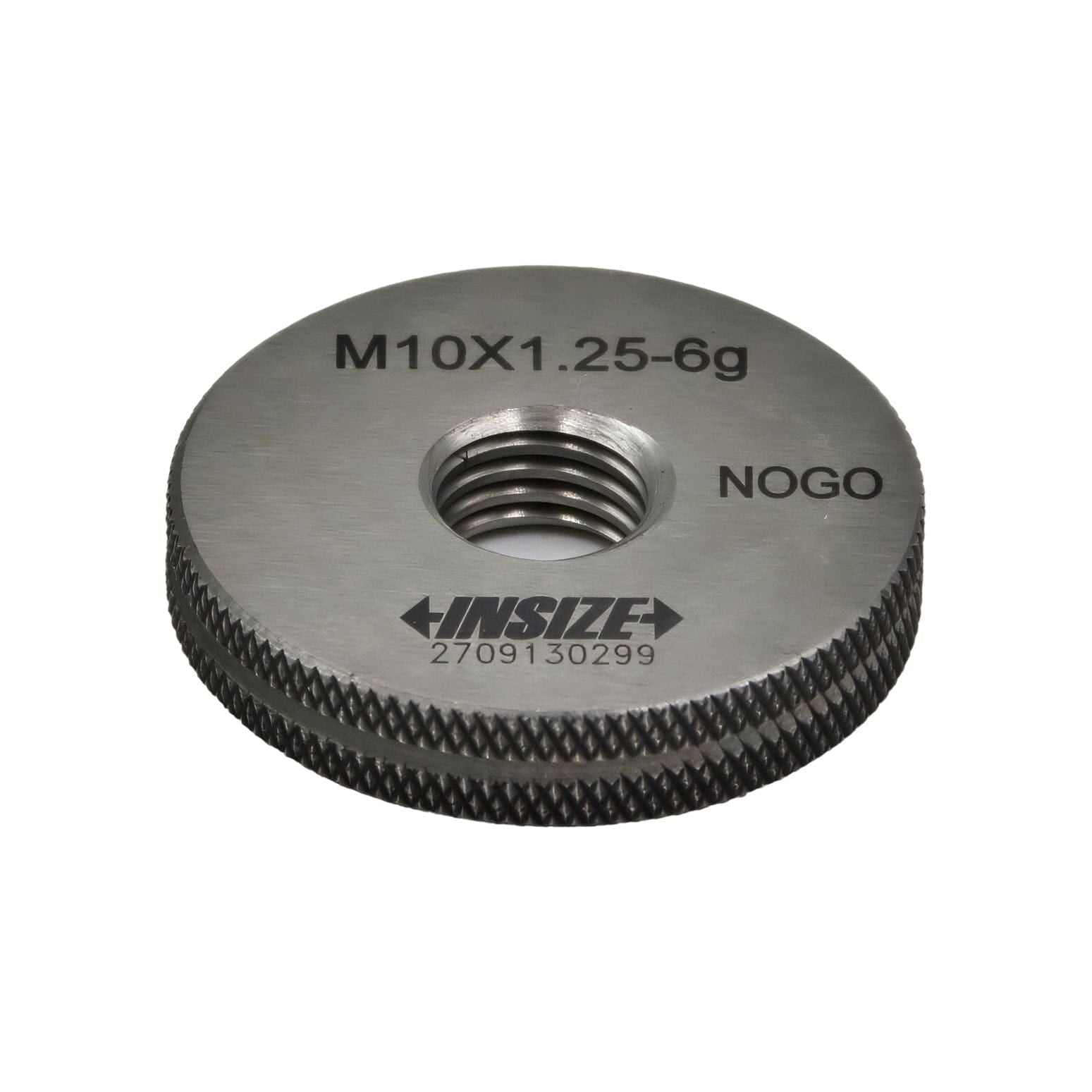 Insize NOGO Thread Ring Gauge M10X1.25 Series 4129-10QN - Twin Eagle Imports