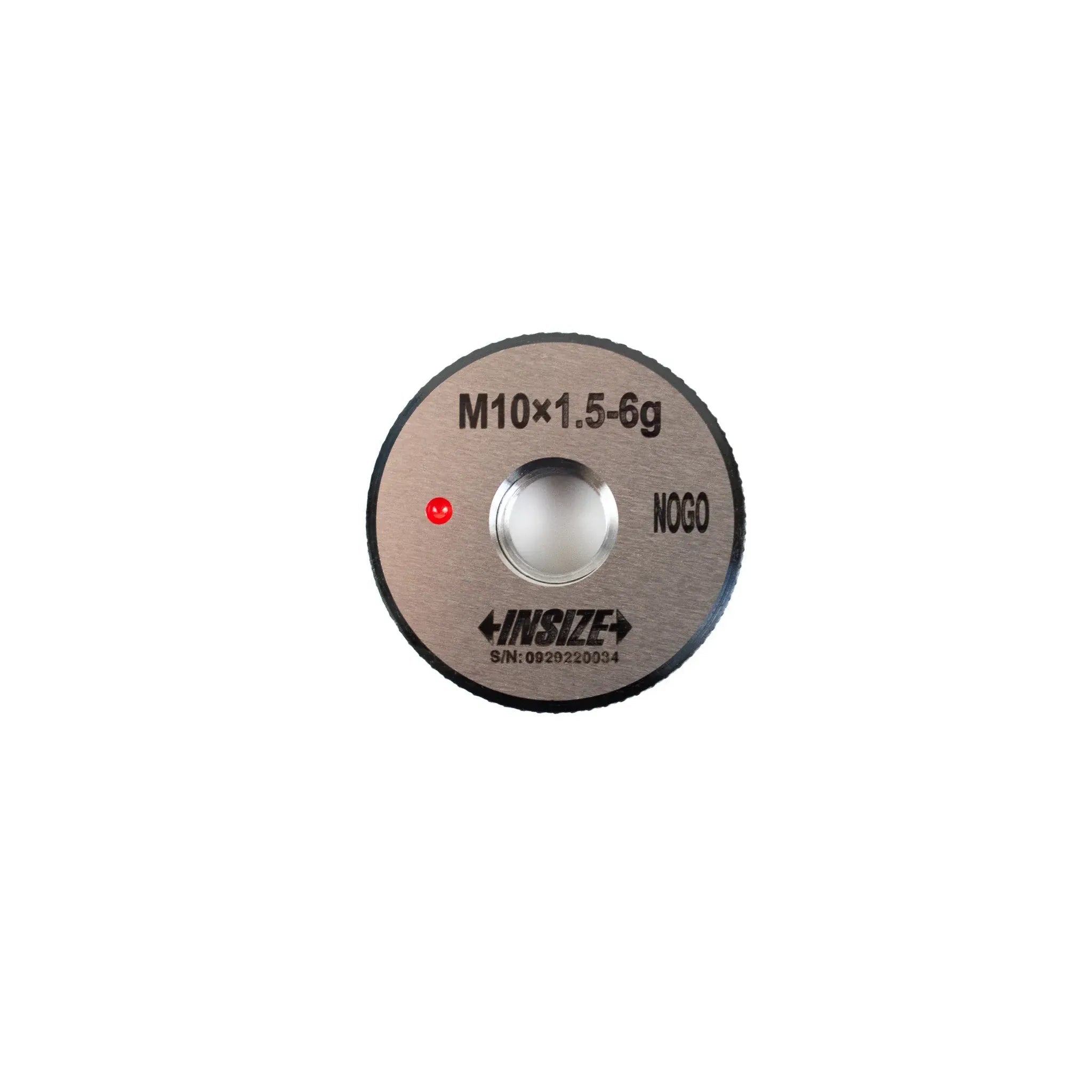 Insize NOGO Thread Ring Gauge M10X1.5 Series 4120-10N - Twin Eagle Imports