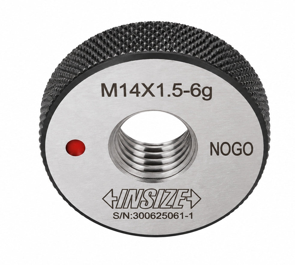 Insize NOGO Thread Ring Gauge M14X1.5 Series 4129-14RN - Twin Eagle Imports