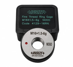 Insize NOGO Thread Ring Gauge M16X1.5 Series 4129-16RN - Twin Eagle Imports
