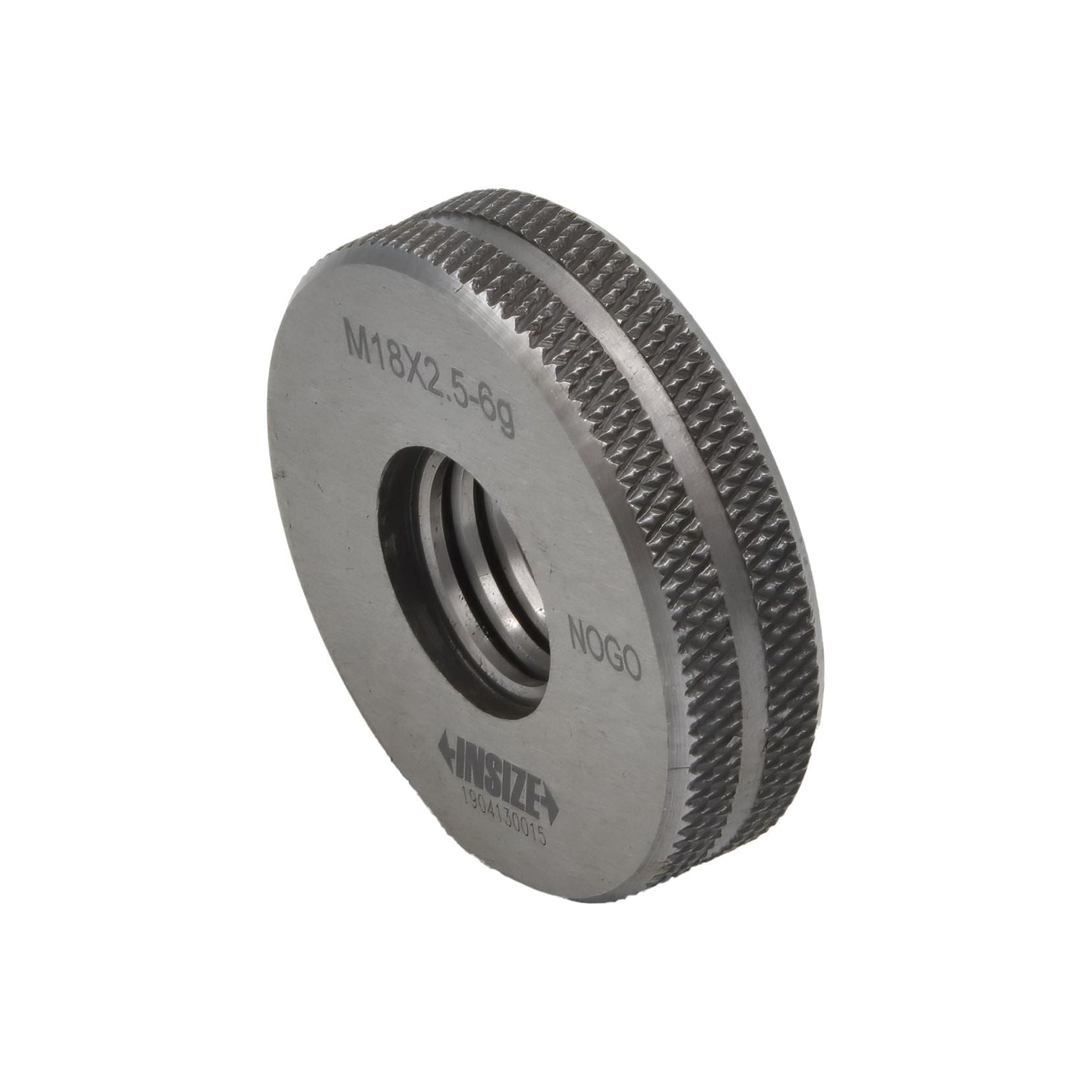 Insize NOGO Thread Ring Gauge M18X2.5 Series 4120-18N - Twin Eagle Imports