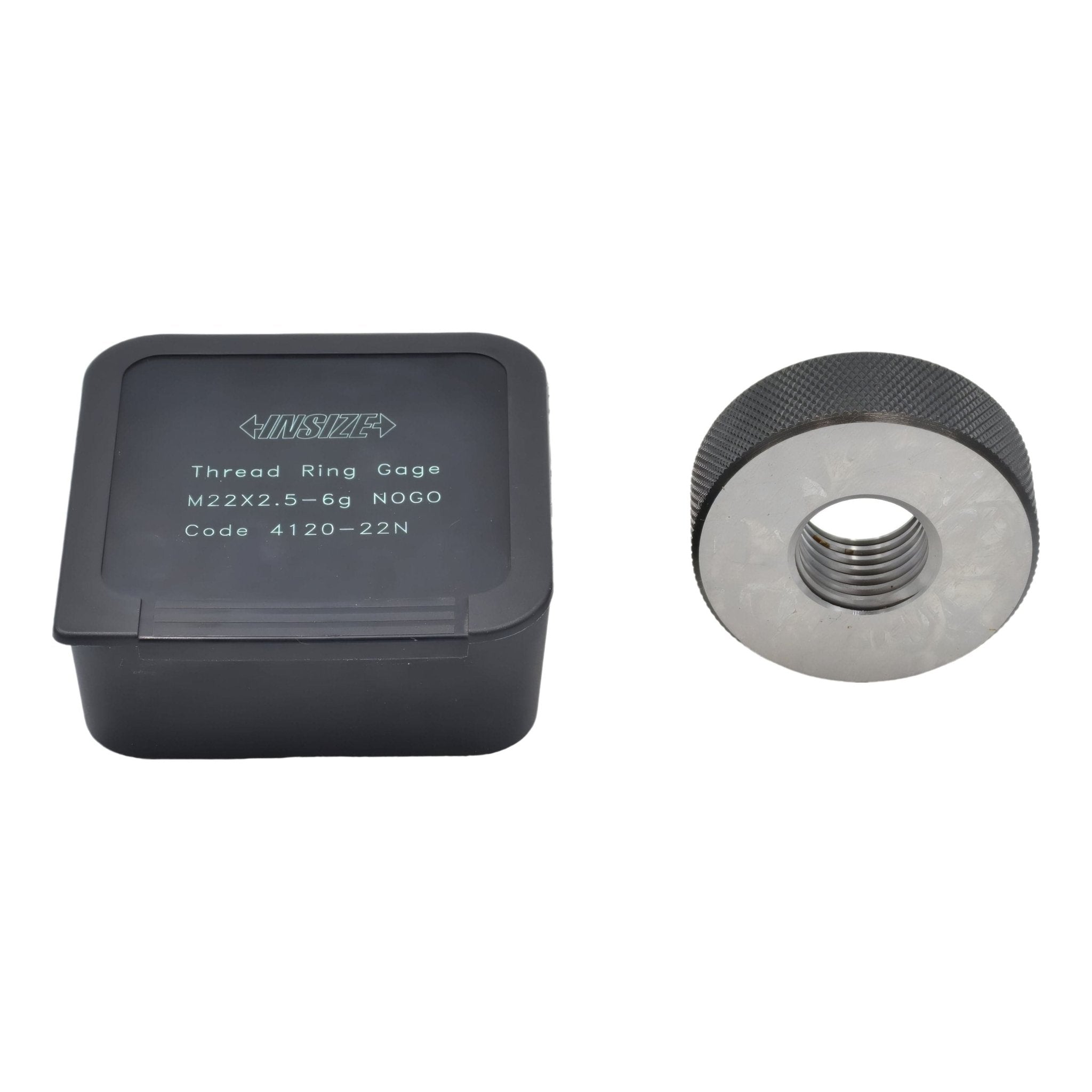 Insize NOGO Thread Ring Gauge M22X2.5 Series 4120-22N - Twin Eagle Imports