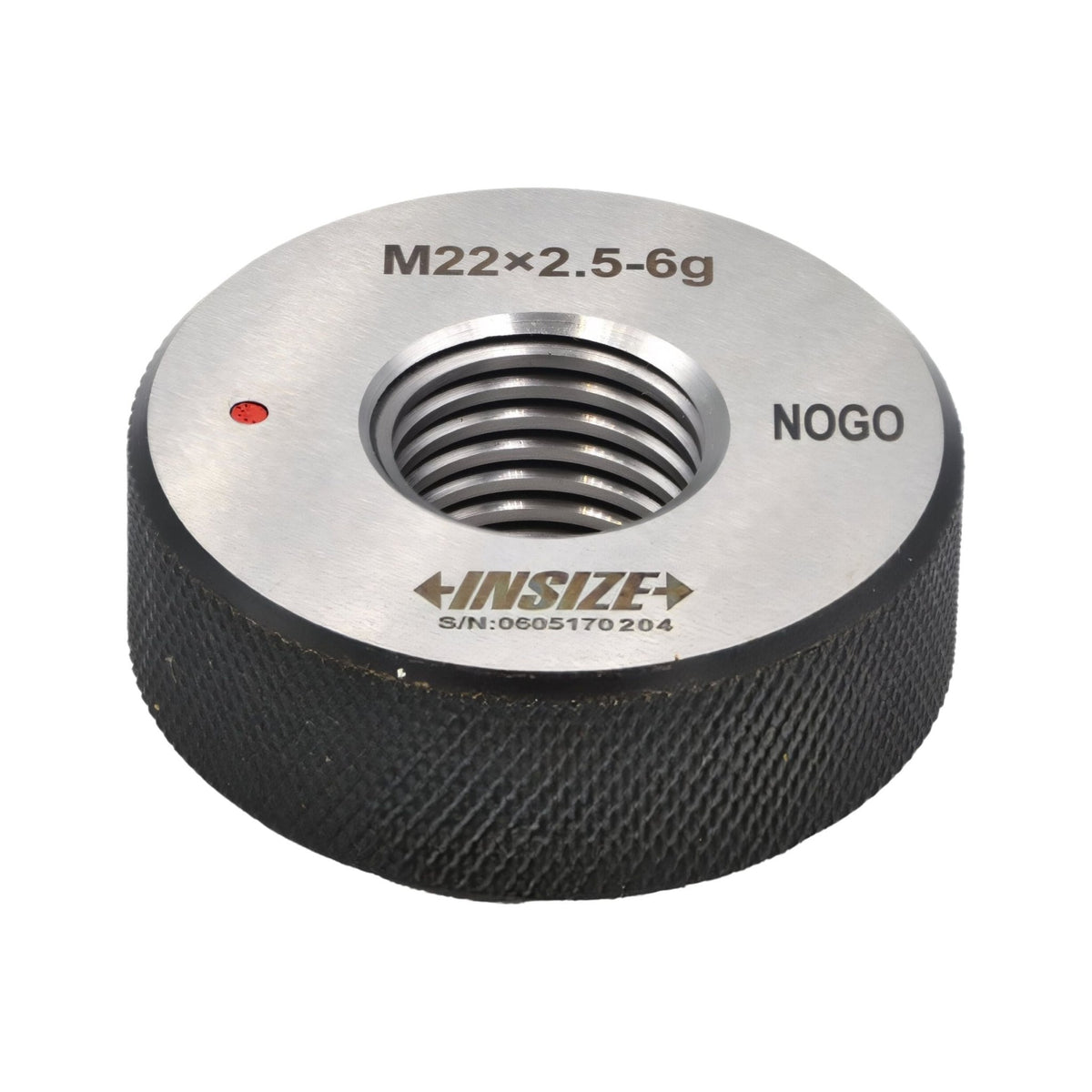 Insize NOGO Thread Ring Gauge M22X2.5 Series 4120-22N - Twin Eagle Imports