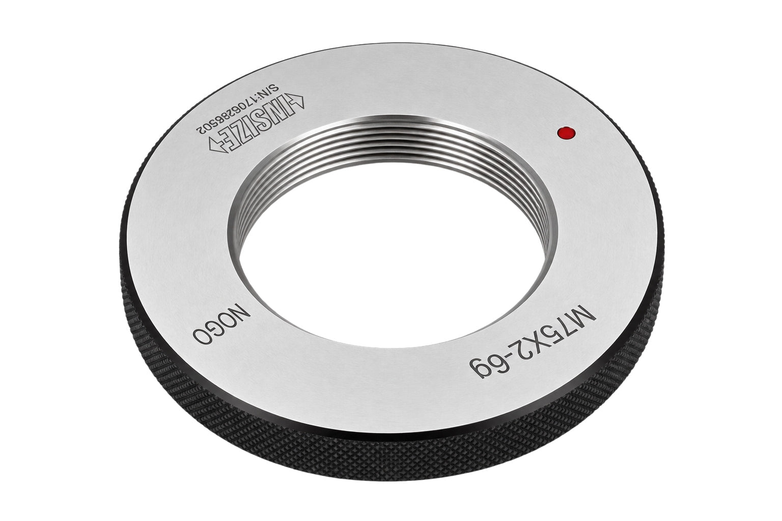 Insize NOGO Thread Ring Gauge M75X2 Series 4129-75TN - Twin Eagle Imports
