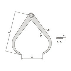 Insize Outside Caliper 0-300mm Range Series 7241-300 - Twin Eagle Imports