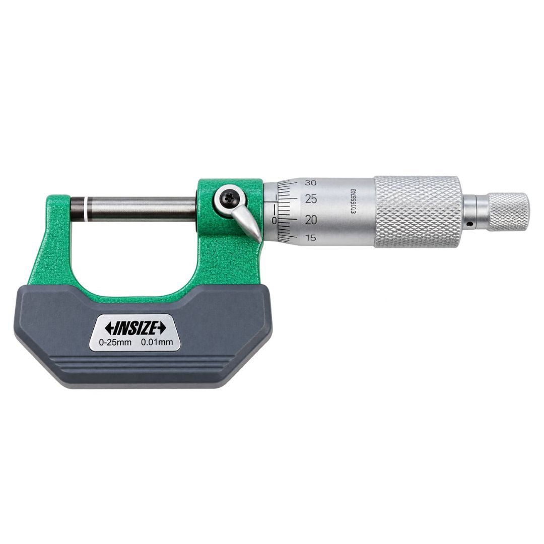 Insize Outside Micrometer 0-25mm Range Series 3202-25A - Twin Eagle Imports