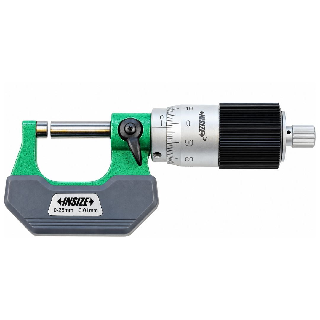 Insize Outside Micrometer Quick Feeding 0-25mm Range Series 3208-25B - Twin Eagle Imports