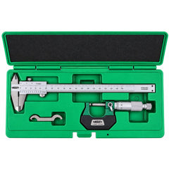 Insize Outside Micrometer & Vernier Measuring Tool Set Series 5021 - Twin Eagle Imports
