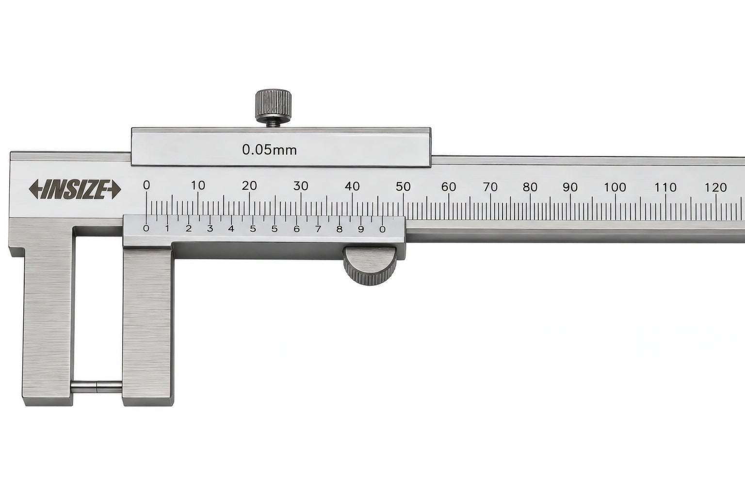 Insize Outside Neck Vernier Caliper 0-150mm Series 1287-1503 - Twin Eagle Imports