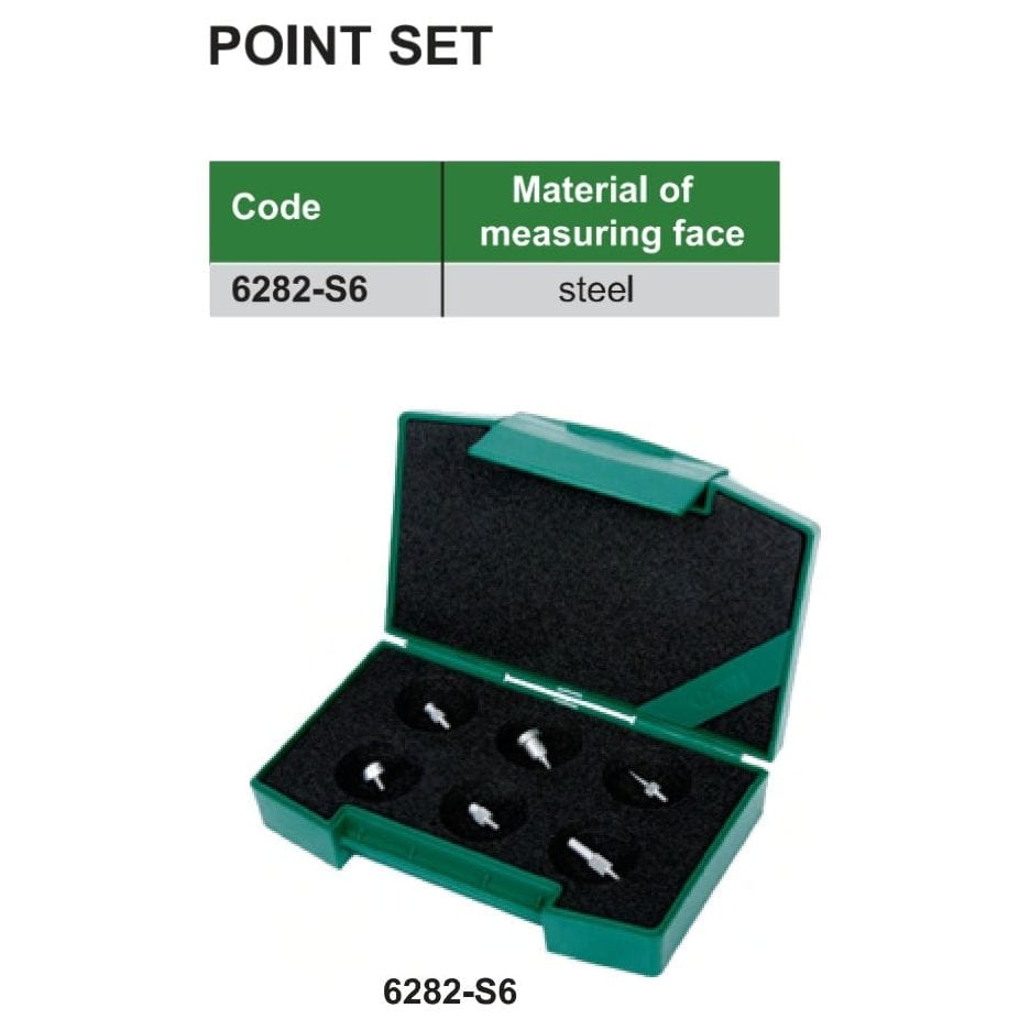 Insize Point Set Range Series 6282-S6 - Twin Eagle Imports