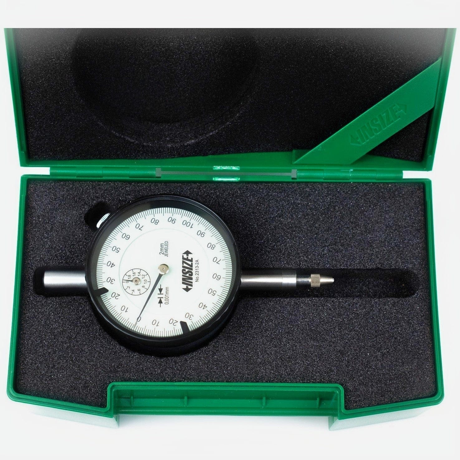 Insize Precision Dial Indicator 2mm Range Series 2313-2A - Twin Eagle Imports