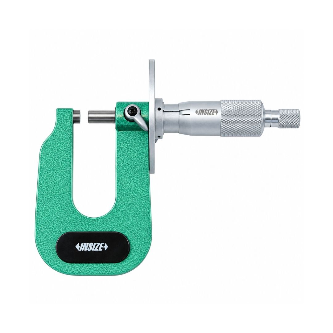 Insize Sheet Metal Micrometer 0-0.6" Range Series 3263-06 - Twin Eagle Imports