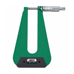 Insize Sheet Metal Micrometer 0-25mm Range Series 3239-253 - Twin Eagle Imports