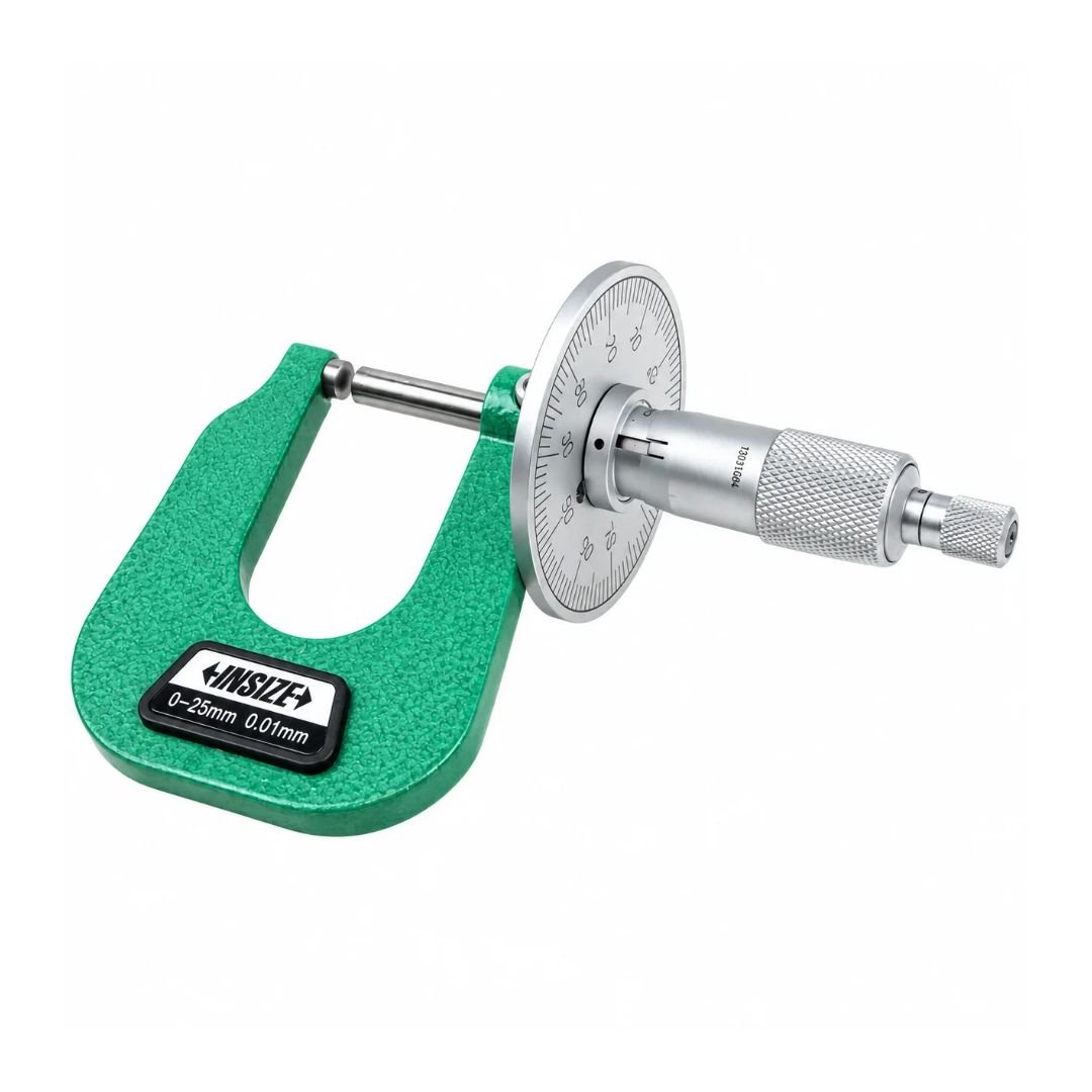 Insize Sheet Metal Micrometer 0-25mm Range Series 3263-25A - Twin Eagle Imports