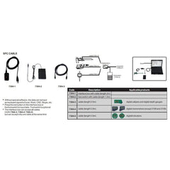 Insize SPC Cable for Electronic Micrometers (20″) Series 7304-4 - Twin Eagle Imports