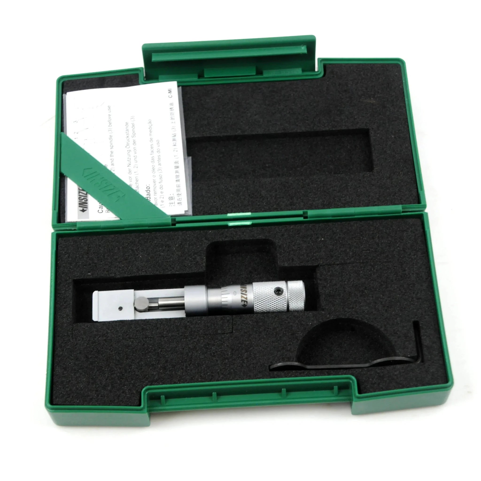 Insize Steel Can Seam Micrometer 0-0.6" Range Series 3293-061 - Twin Eagle Imports
