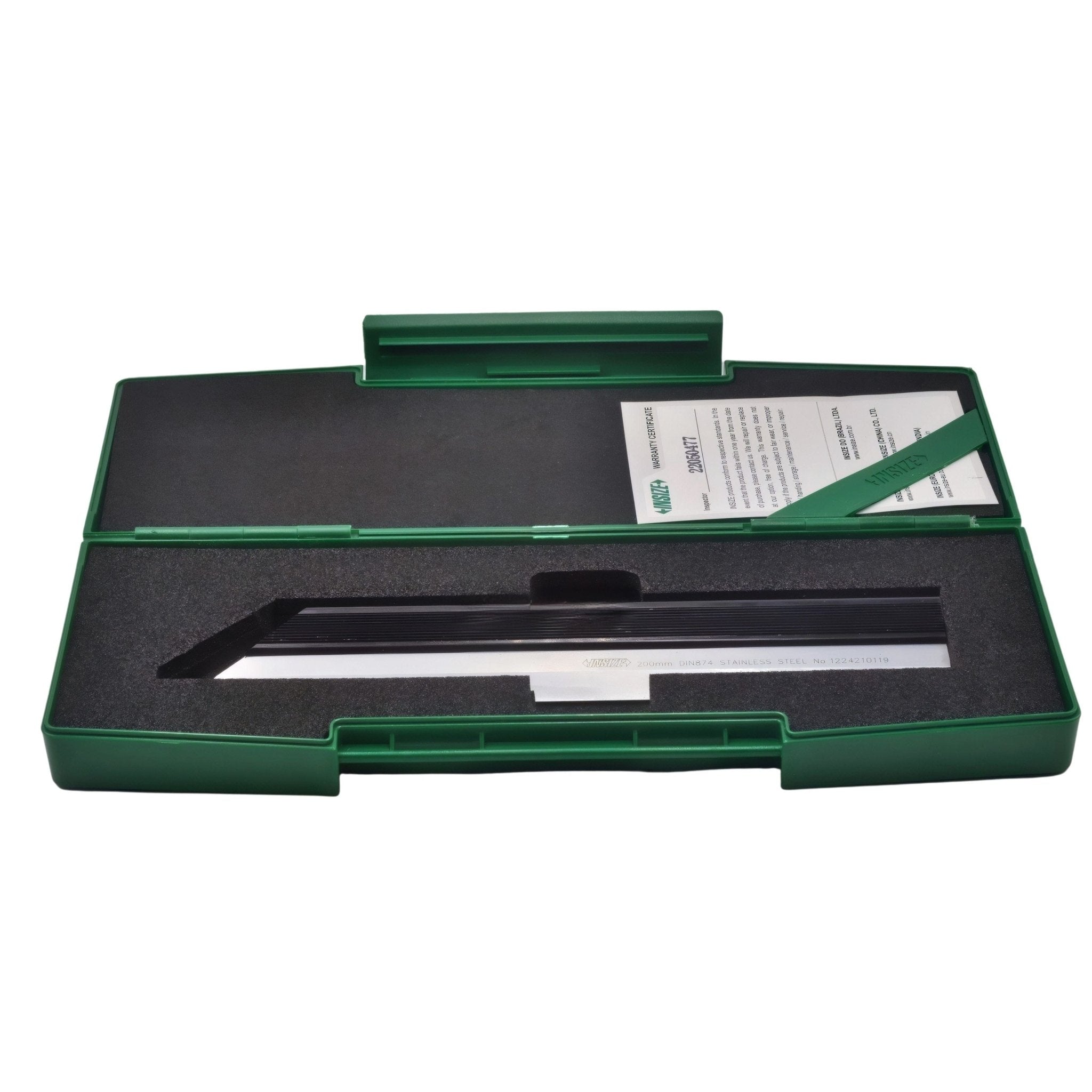 Insize Straight Edge 200mm Range Series 4700-200 - Twin Eagle Imports