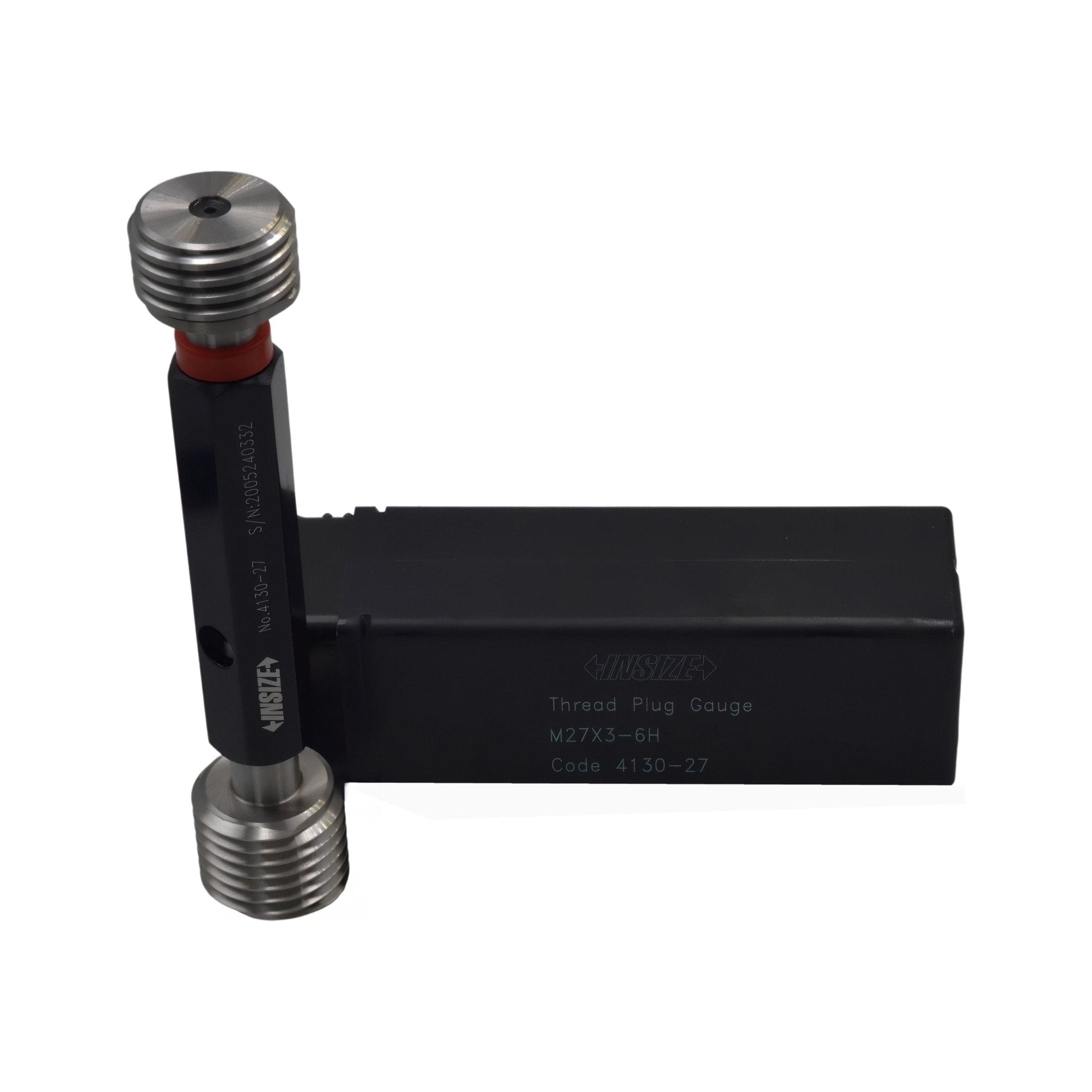 Insize Thread GO NOGO Plug Gauge M27x3mm Series 4130-27 - Twin Eagle Imports
