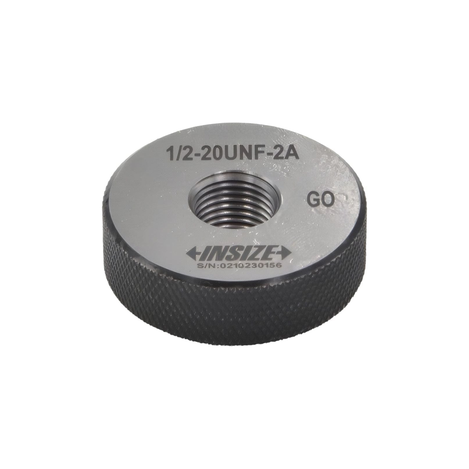 Insize Thread GO Ring Gauge 1/2"-20 UNF Series 4121-1A2 - Twin Eagle Imports