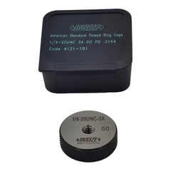 Insize Thread GO Ring Gauge 1/4"-20 UNC Series 4121-1B1 - Twin Eagle Imports