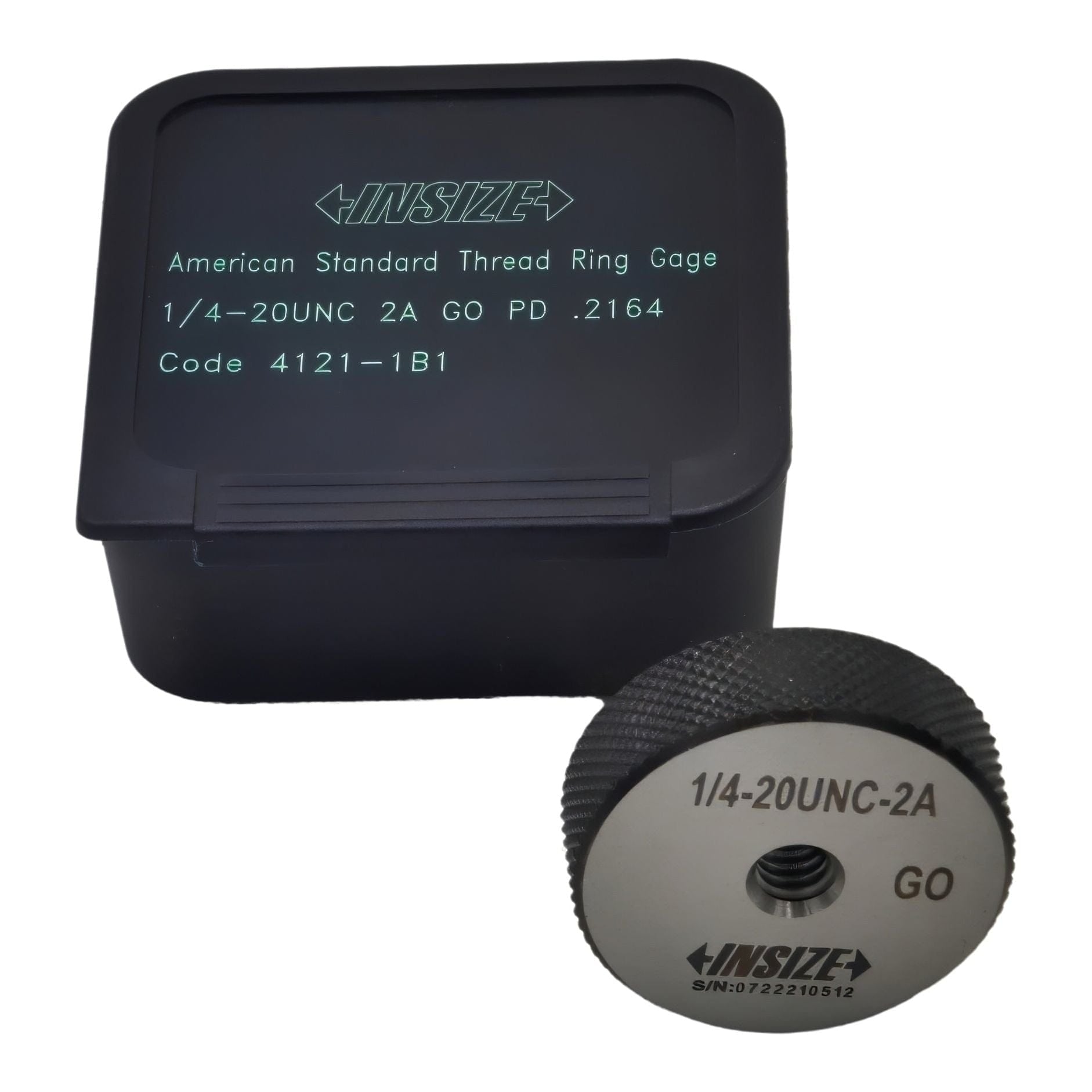 Insize Thread GO Ring Gauge 1/4"-20 UNC Series 4121-1B1 - Twin Eagle Imports