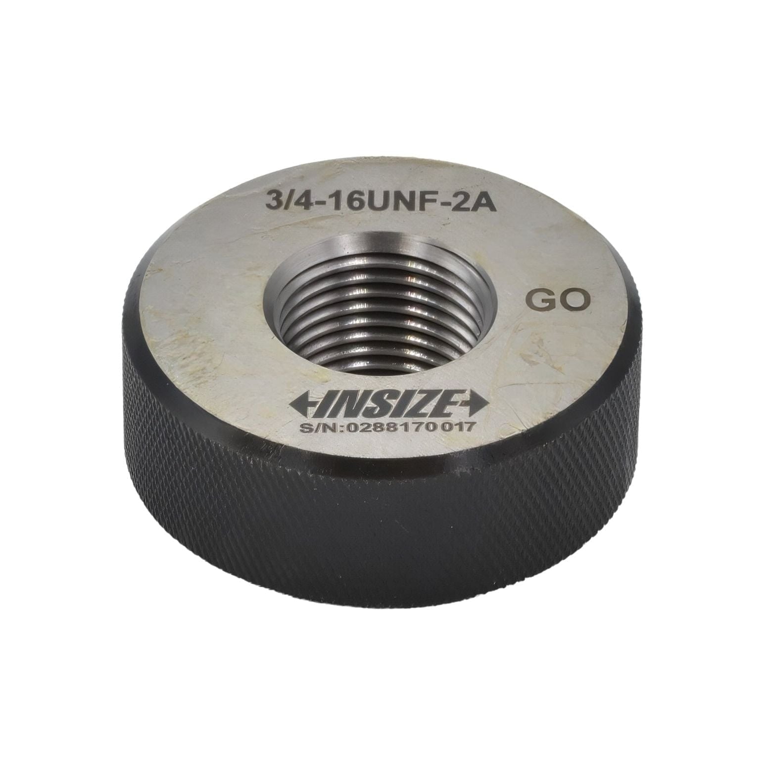 Insize Thread GO Ring Gauge 3/4"-16 UNF Series 4121-3B2 - Twin Eagle Imports